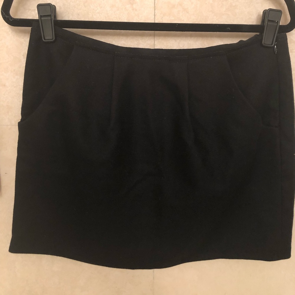 J. Crew Wool Mini Skirt